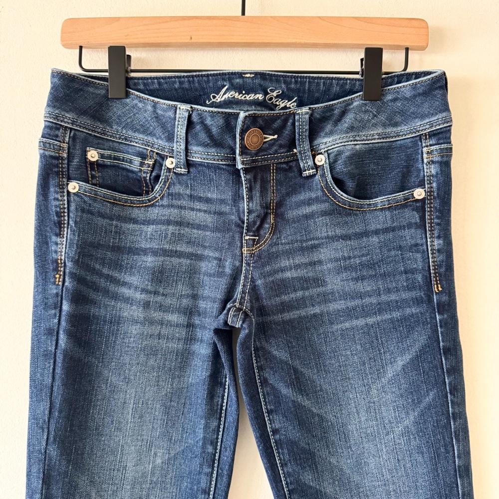 American Eagle Women's Slim Boot Stretch Jeans Size 2 - Picture 6 of 9